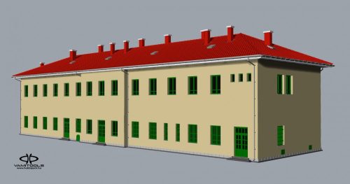 Dombóvár alsó jellegű állomásépület {524}