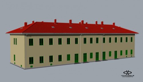 Dombóvár alsó jellegű állomásépület {524}