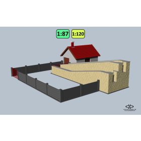 Cattle loader ramp with office {571A/B}