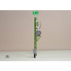 Transzformátoros felsővezetéktartó oszlop {2146}