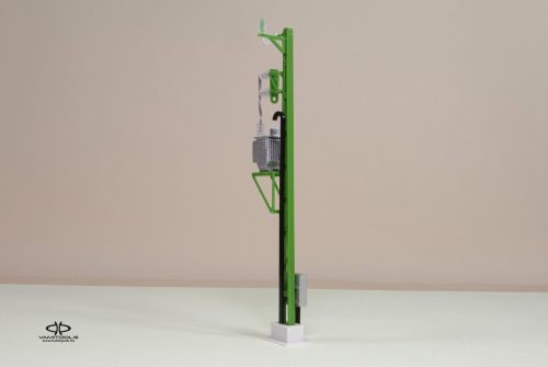 Transzformátoros felsővezetéktartó oszlop {2146}