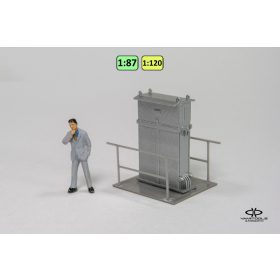 Railway relay box (detailed) {2150}