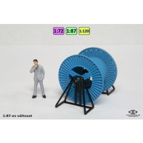 Fém kábeldob {2156}