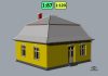 House with mansard roof {016}