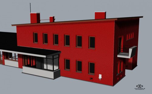 Pécel jellegű állomásépület {577}