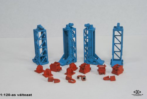 Train lifting jacks {2161}