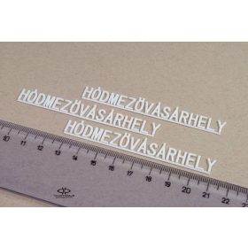 Egyedi állomás névtábla