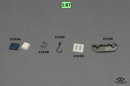 ACME V63 klíma, fellépő, fűtéskábel, fékellenállás, kotró {2193A-E}