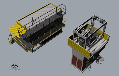 Railway "vízellenállás" {583}