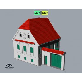 Saxon peasant house {110}