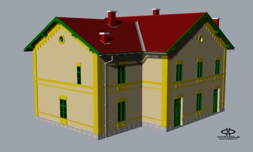 2. oszt. MKÁV állomásépület {591}