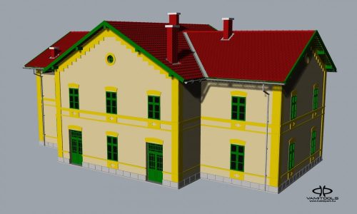 2. oszt. MKÁV állomásépület {591}