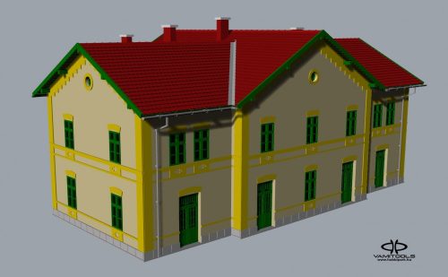 2. oszt. MKÁV állomásépület {591}