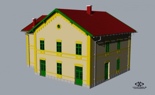 3. class MKÁV railway station {592}