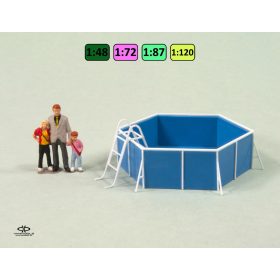 Hatszög medence {2418}