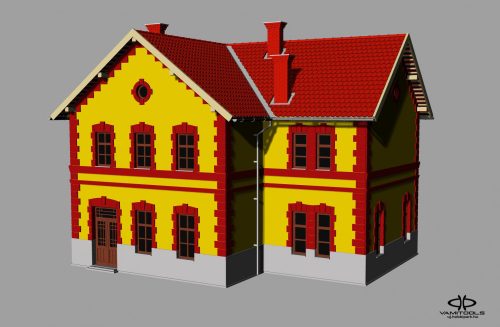 Railway station like Bonyha {595}