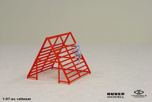 Climber with child {2394A/B}