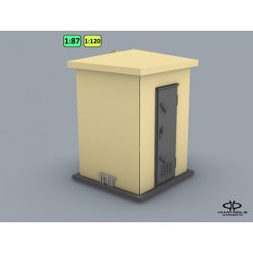 Railway concrete relay box {2442}