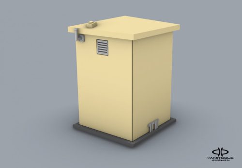 Sorompó kapcsolóház (kicsi) {2442}