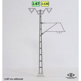 Egykaros felsővezetéktartó oszlop {2456}