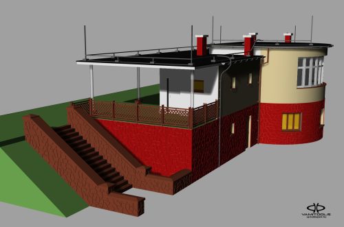 Csittényhegy jellegű állomásépület {700}