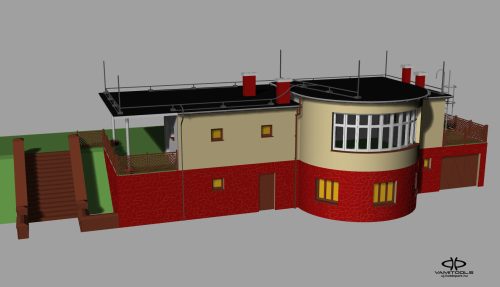 Csittényhegy jellegű állomásépület {700}