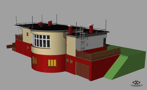 Csittényhegy jellegű állomásépület {700}