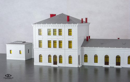 Railway station like Érsekújvár {547}