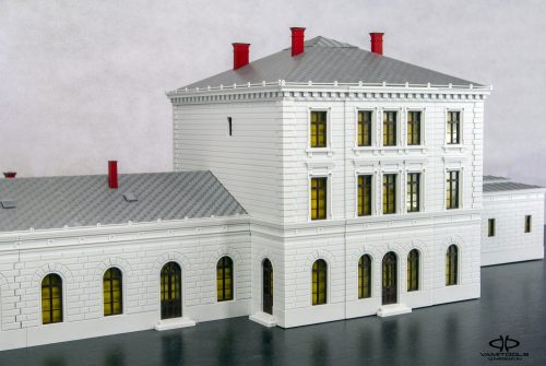 Railway station like Érsekújvár {547}