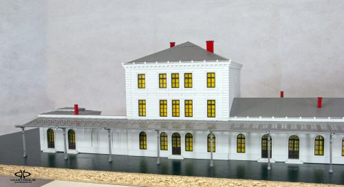 Railway station like Érsekújvár {547}