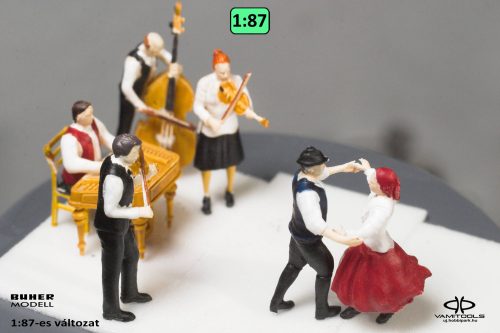 Folk band and dancers {2462A/B}