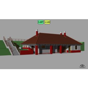 Railway station like Balatonakarattya {705}