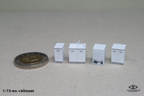 Kitchen furniture, sink {2474A-F}