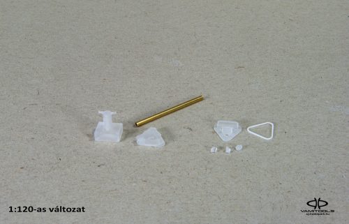 Level cross signal (without LEDs, DIY kit) {2480A-E}