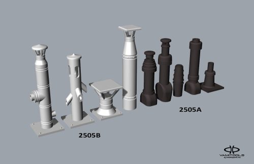 Kéménytoldók {2505A/B}