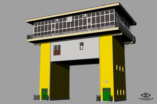 Vasúti váltóállító központ {712}