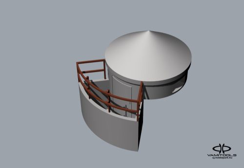 Concrete shelter {716}