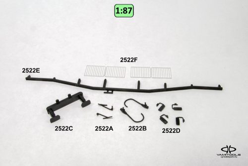 Fuggerth ablaktörlő, fűtéskábel, ütköző, tükör, rács, cső {2522A-F}