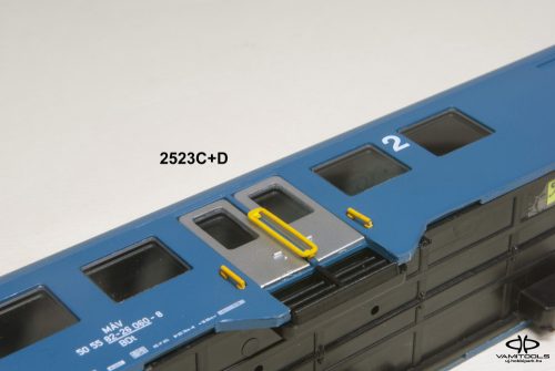 Fuggerth handrail, painted {2523A-D}