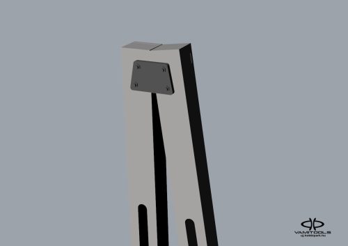 Beton villanyoszlop {2540}