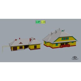 Railway station like Porva-Csesznek {727A/B}