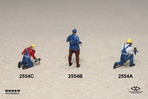 Hegesztő munkások {2554A/B/C}
