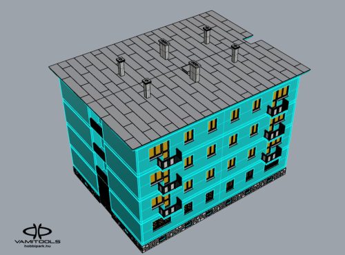 Apartment house {021}