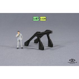 Hungarian railway bumper {2604}