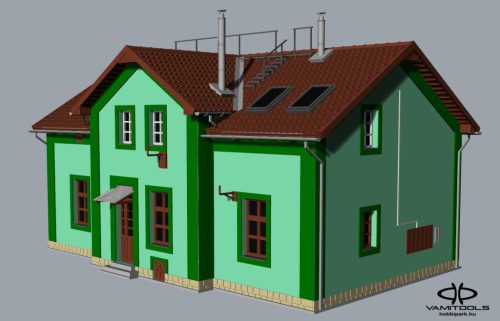 Railway station like Dejtár {734}