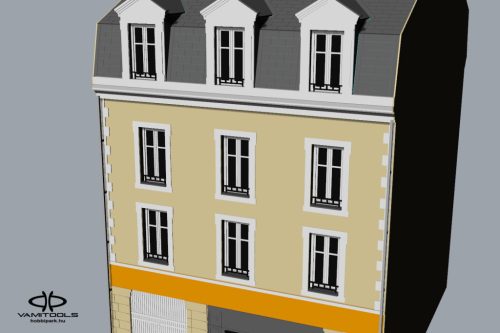 French city building {022}