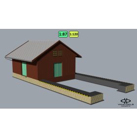 Goods shed {737}