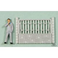 Áttört betonkerítés