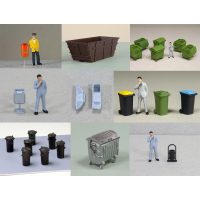 Trash can, bin, skip